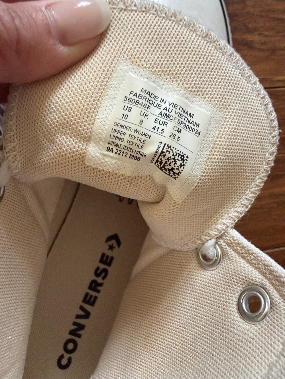 Women’s Converse Chuck Taylor All-Star Lift High Top Sneakers - Picture 9 of 9